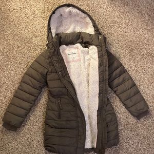 Abercrombie Kids girls 7/8 winter coat/ parka